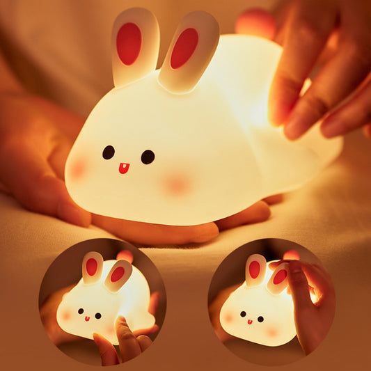 SoftGlow™ – Soothing Bunny Night Light for Kids