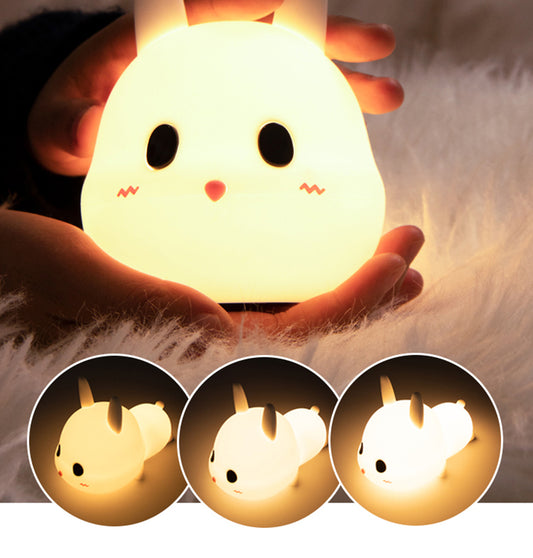 SoftGlow™ – Soothing Bunny Night Light for Kids